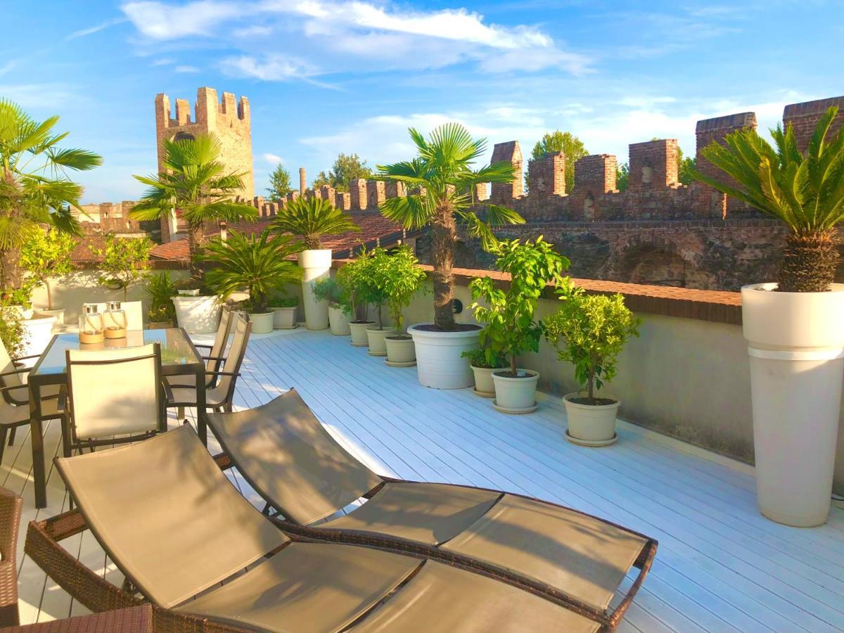 Appartement Ca' Del Sole - Attico Panoramico In Centro Storico à Montagnana  Extérieur photo
