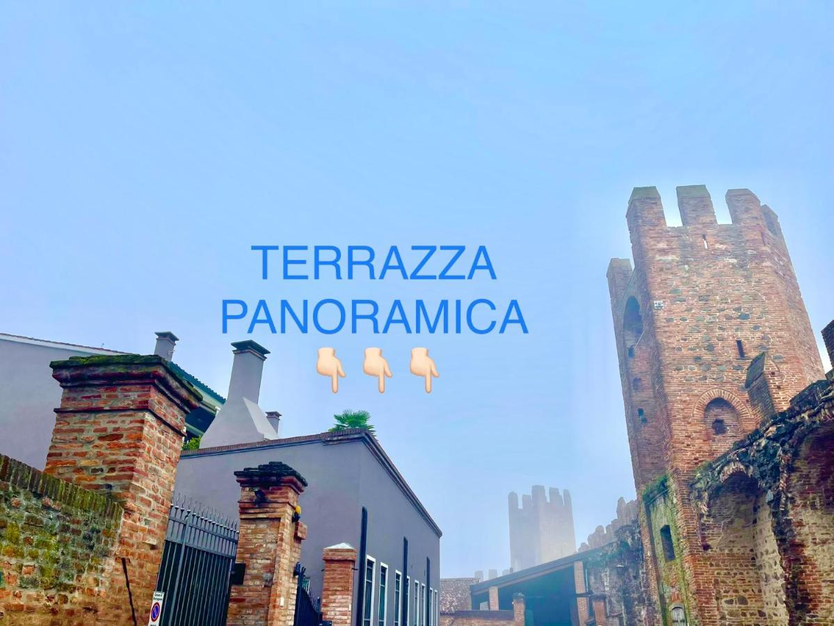 Appartement Ca' Del Sole - Attico Panoramico In Centro Storico à Montagnana  Extérieur photo